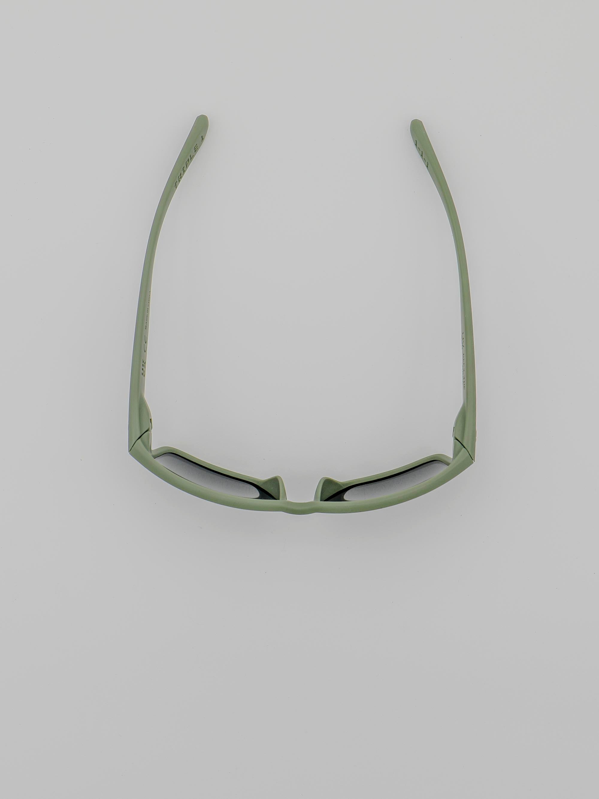 ORDA Triple 1 – Green Velo Grip Frame with Black Haze Chromo Vue™ Lens Sunglasses