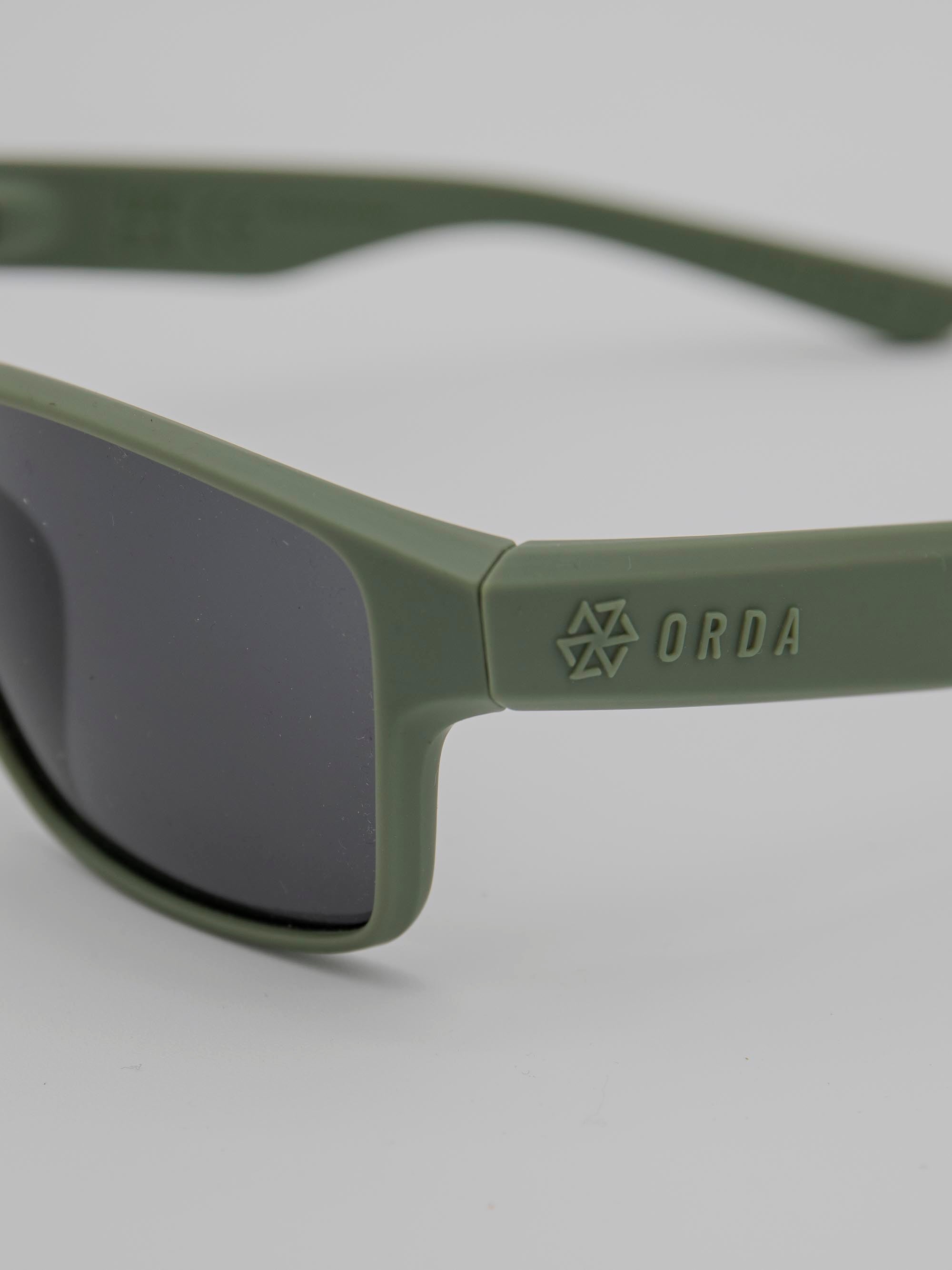 ORDA Triple 1 – Green Velo Grip Frame with Black Haze Chromo Vue™ Lens Sunglasses