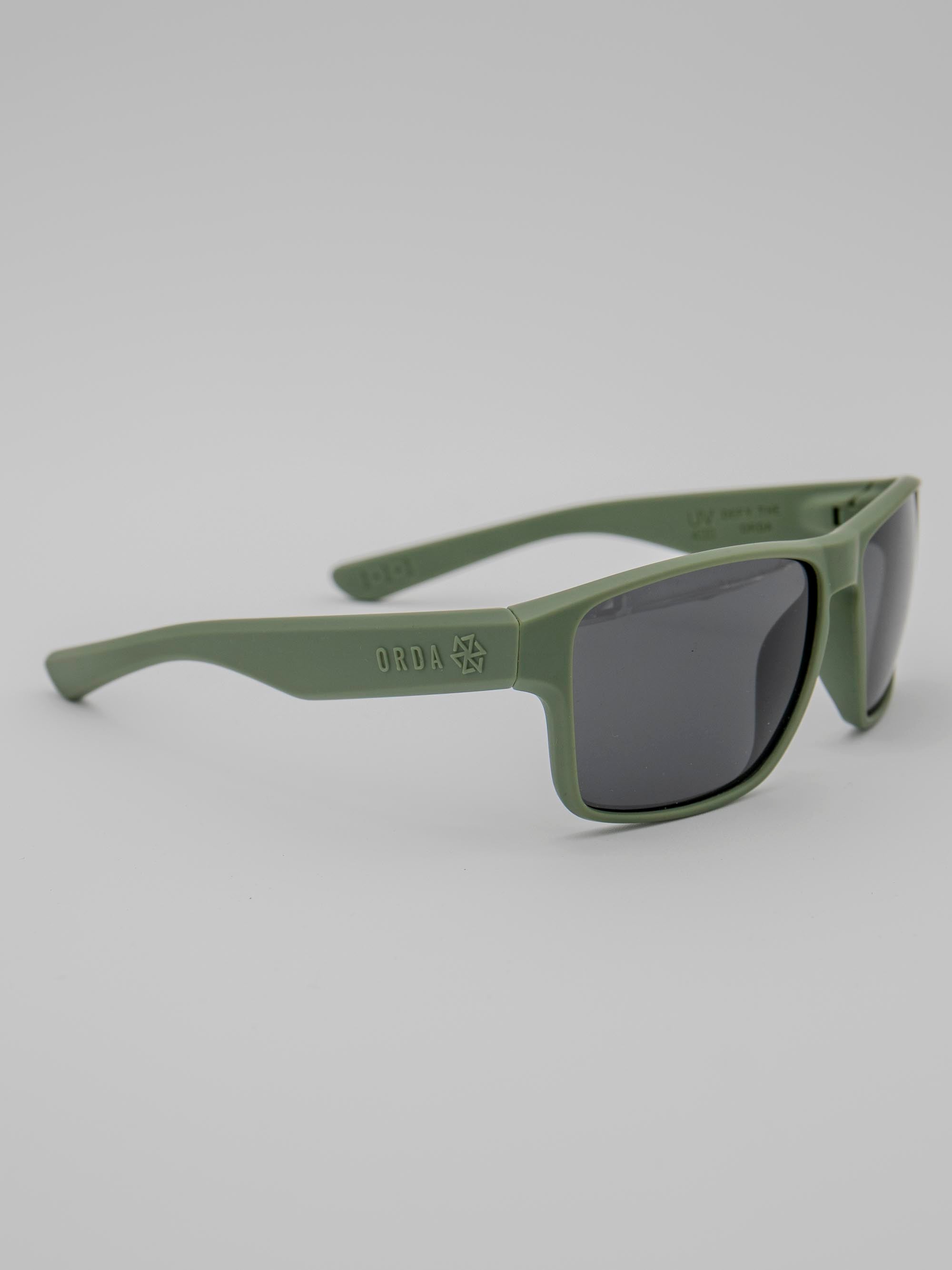 ORDA Triple 1 – Green Velo Grip Frame with Black Haze Chromo Vue™ Lens Sunglasses