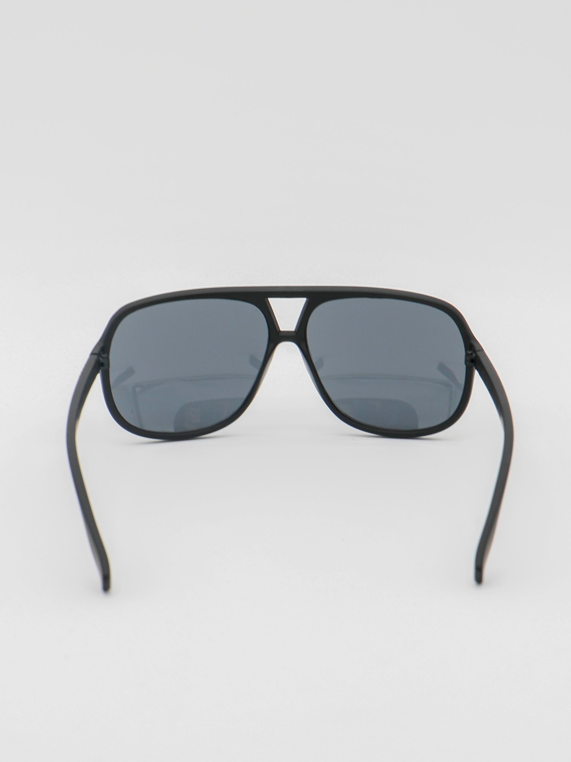 ORDA Leftside – Black Velo Grip Frame with Black Haze Chromo Vue™ Lens Sunglasses