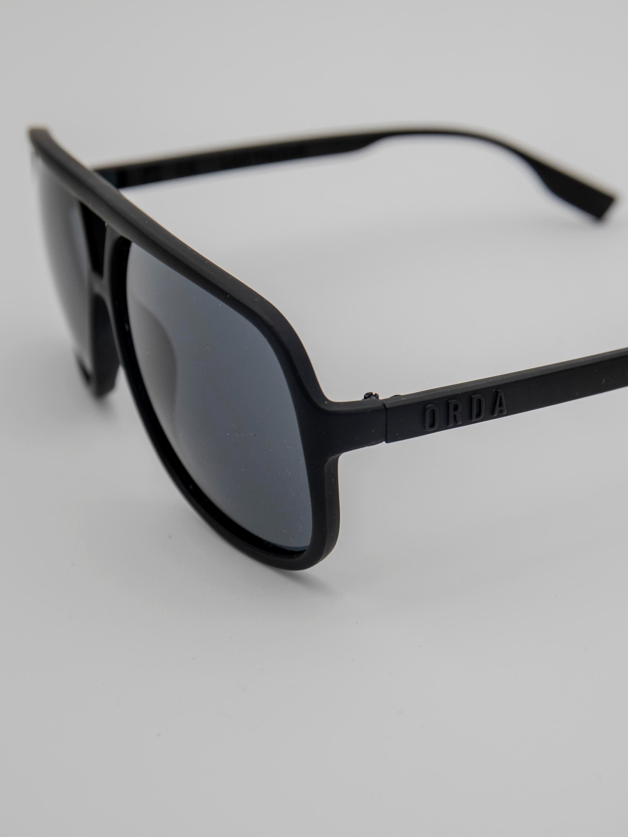 ORDA Leftside – Black Velo Grip Frame with Black Haze Chromo Vue™ Lens Sunglasses