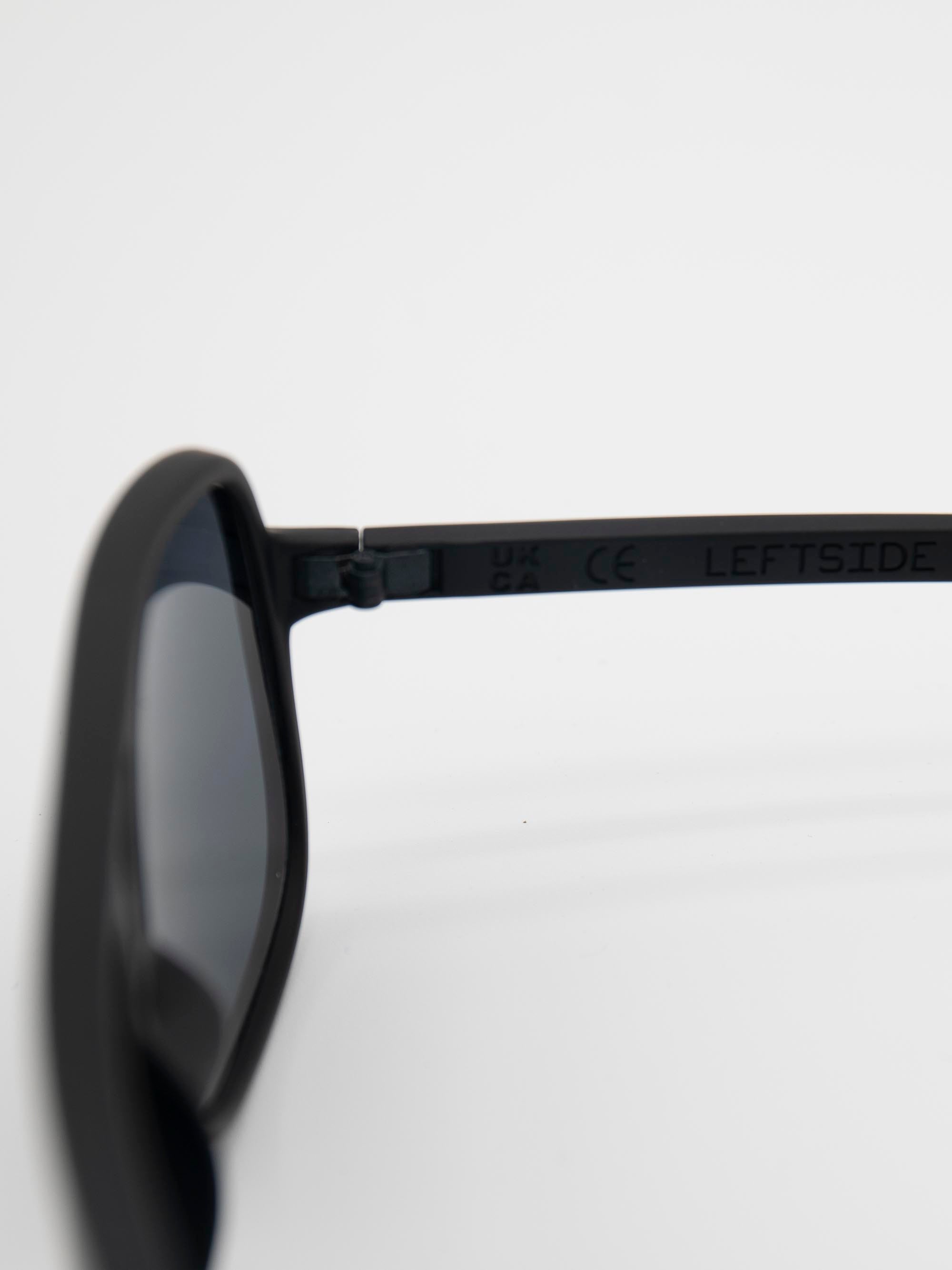 ORDA Leftside – Black Velo Grip Frame with Black Haze Chromo Vue™ Lens Sunglasses