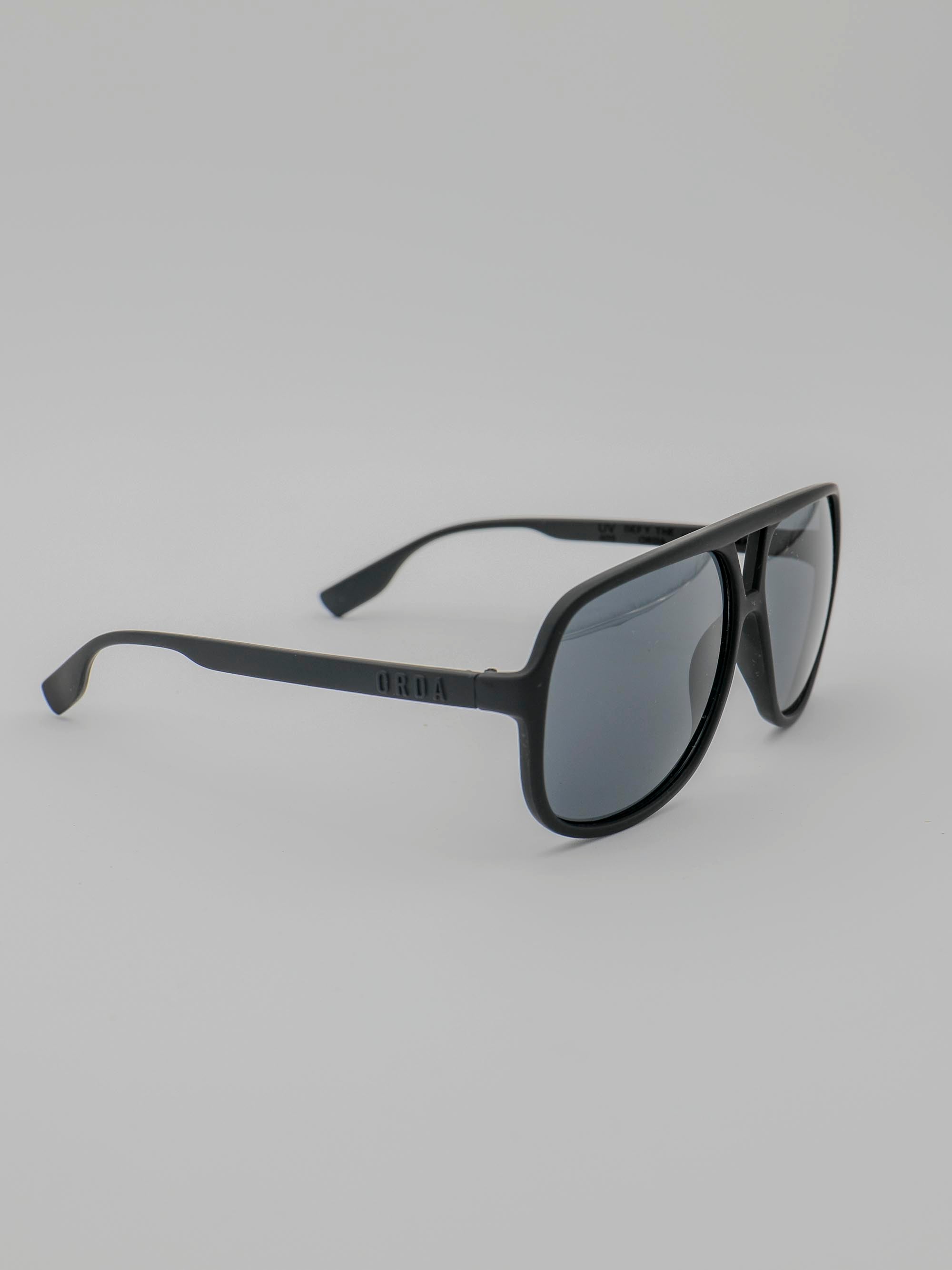 ORDA Leftside – Black Velo Grip Frame with Black Haze Chromo Vue™ Lens Sunglasses