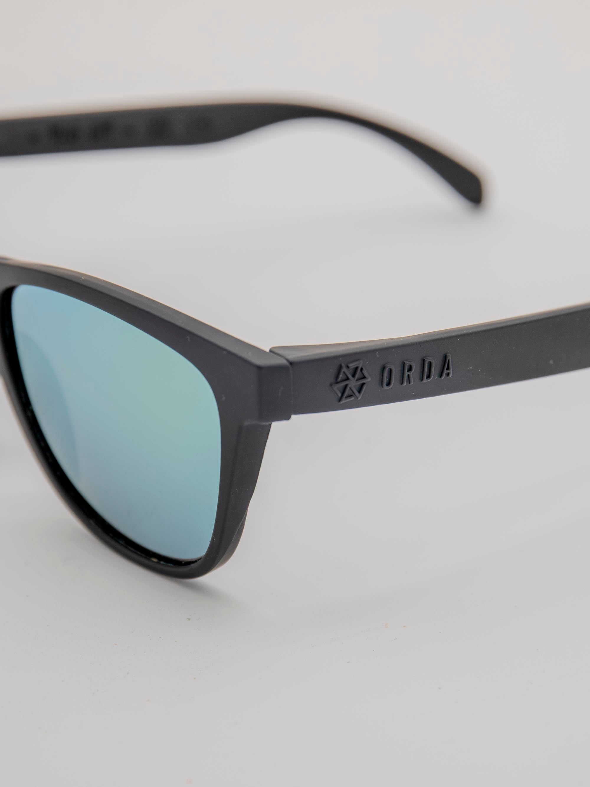 ORDA The MT – Black Velo Grip Frame with Mirrored Gold Chromo Vue™ Lens Sunglasses