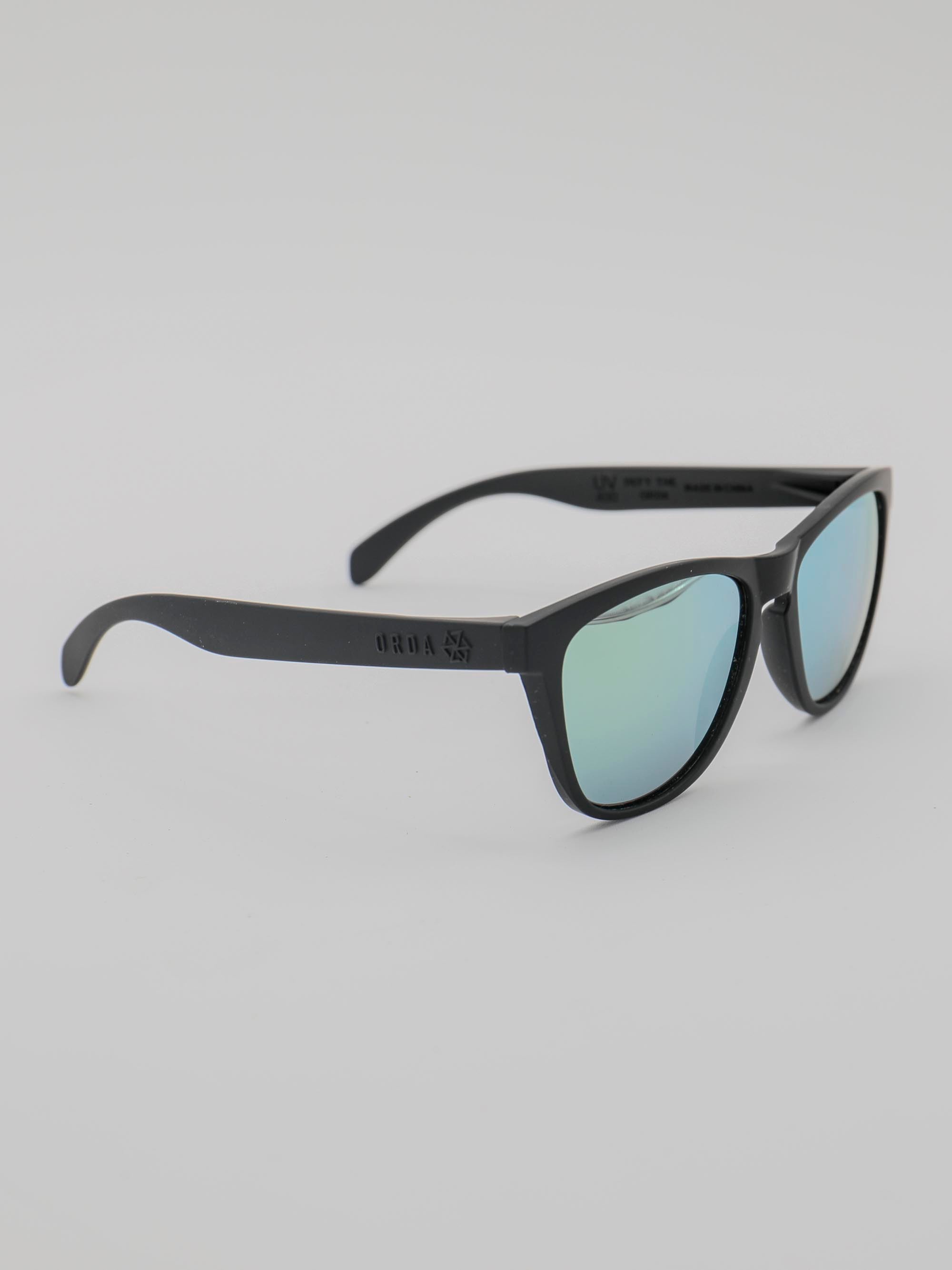 ORDA The MT – Black Velo Grip Frame with Mirrored Gold Chromo Vue™ Lens Sunglasses