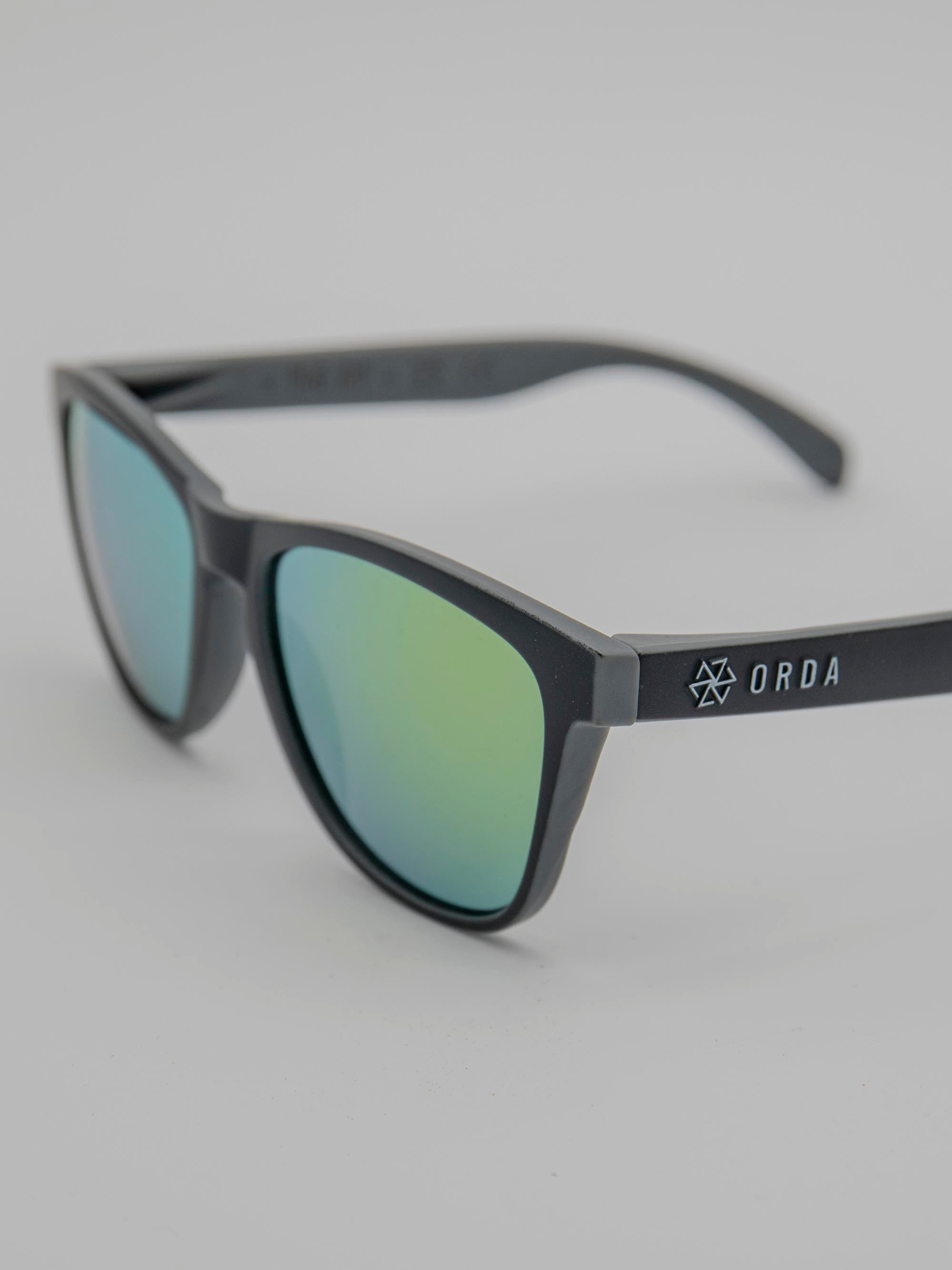 ORDA The MT – Black Outer / Grey Inner Two Tone Lux Frame with Mirrored Red/Gold Chromo Vue™ Lens Sunglasses