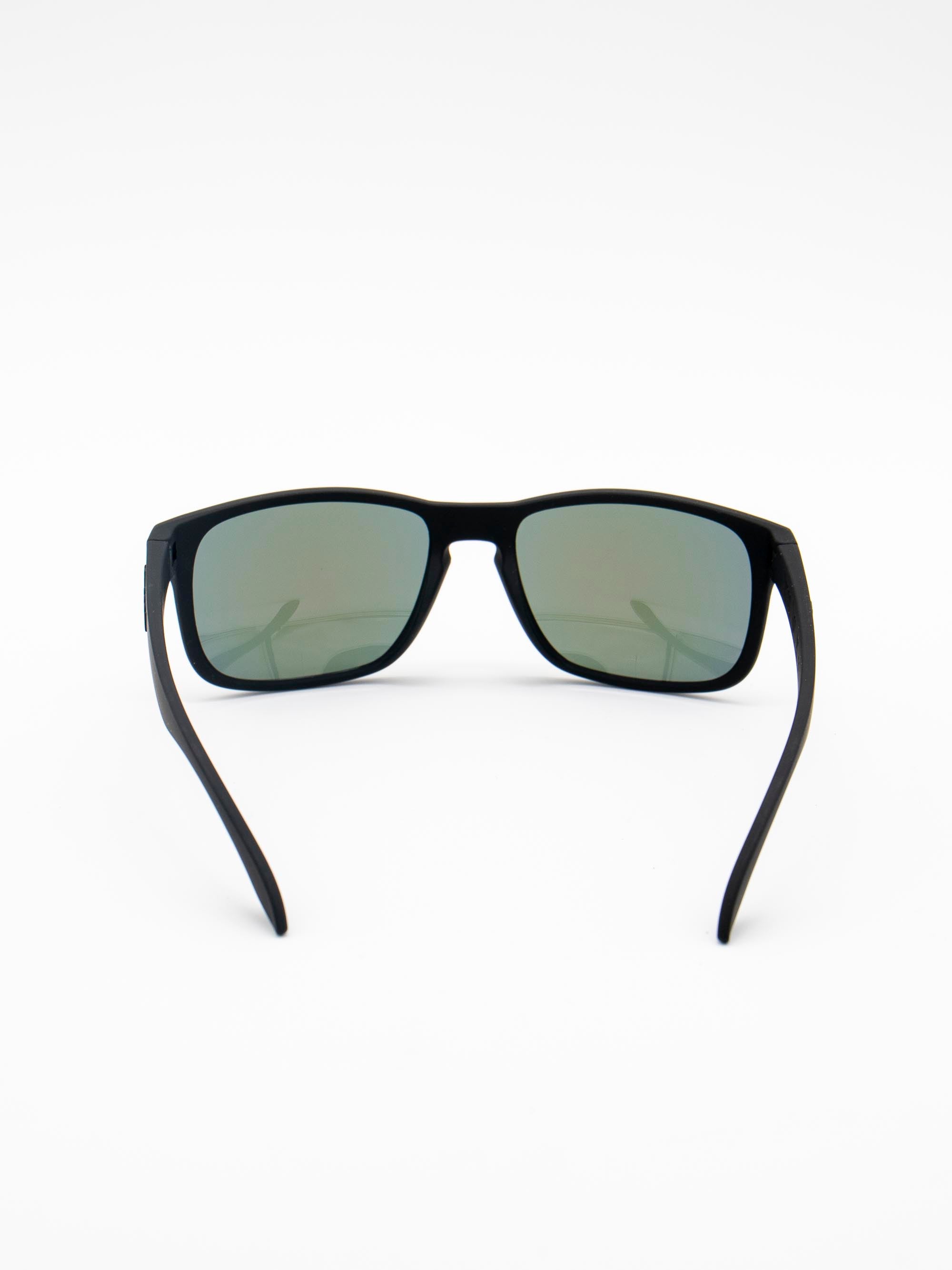 ORDA Jesse Jude – Black Velo Grip Frame with Mirrored Red/Gold Chromo Vue™ Lens Sunglasses