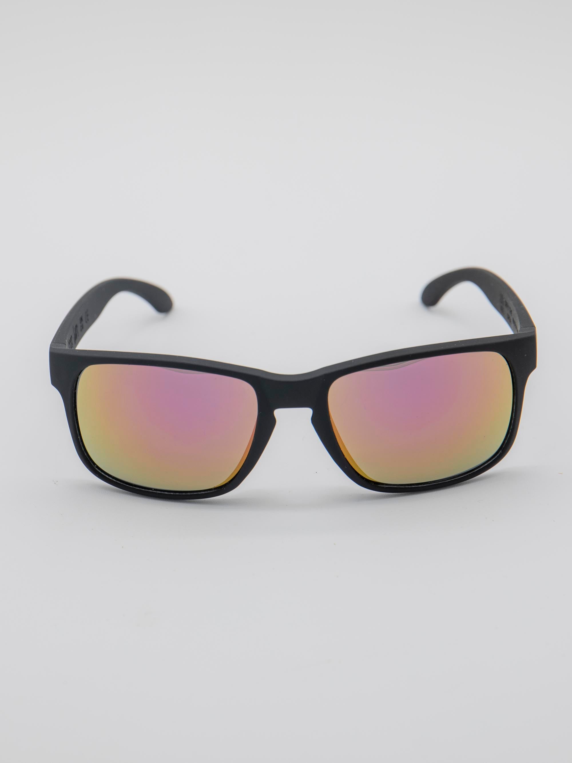 ORDA Jesse Jude – Black Velo Grip Frame with Mirrored Red/Gold Chromo Vue™ Lens Sunglasses