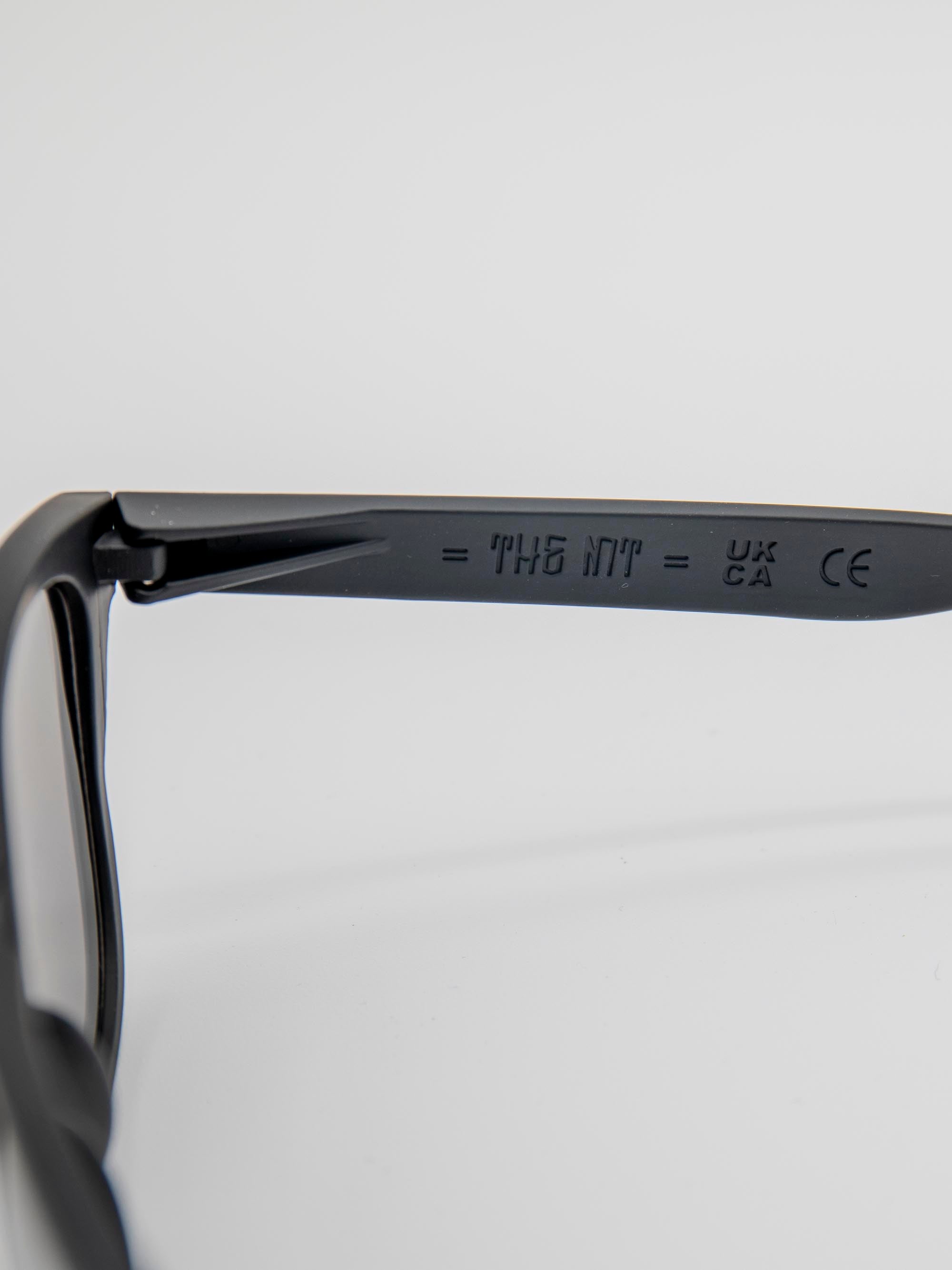 ORDA The MT – Black Velo Grip Frame with Silver Mirrored Chromo Vue™ Lens Sunglasses