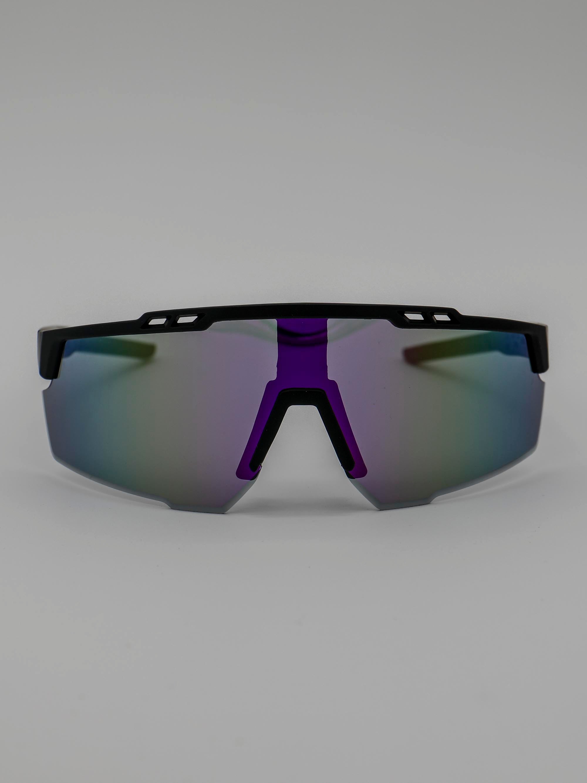 ORDA Benni – Black Velo Grip Frame with Revo Purple Chromo Vue™ Lens Sunglasses