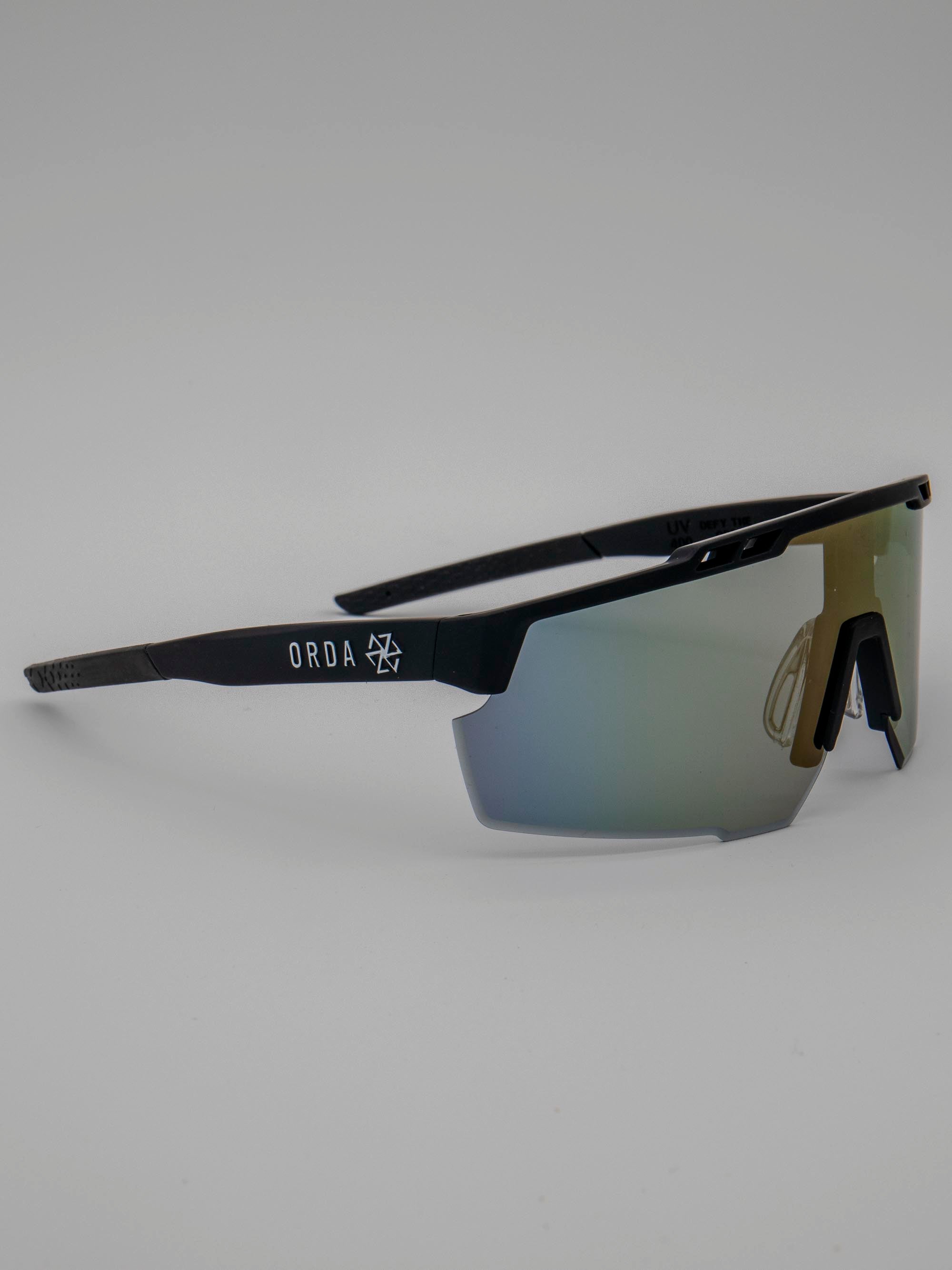 ORDA Benni – Black Velo Grip Frame with Revo Purple Chromo Vue™ Lens Sunglasses