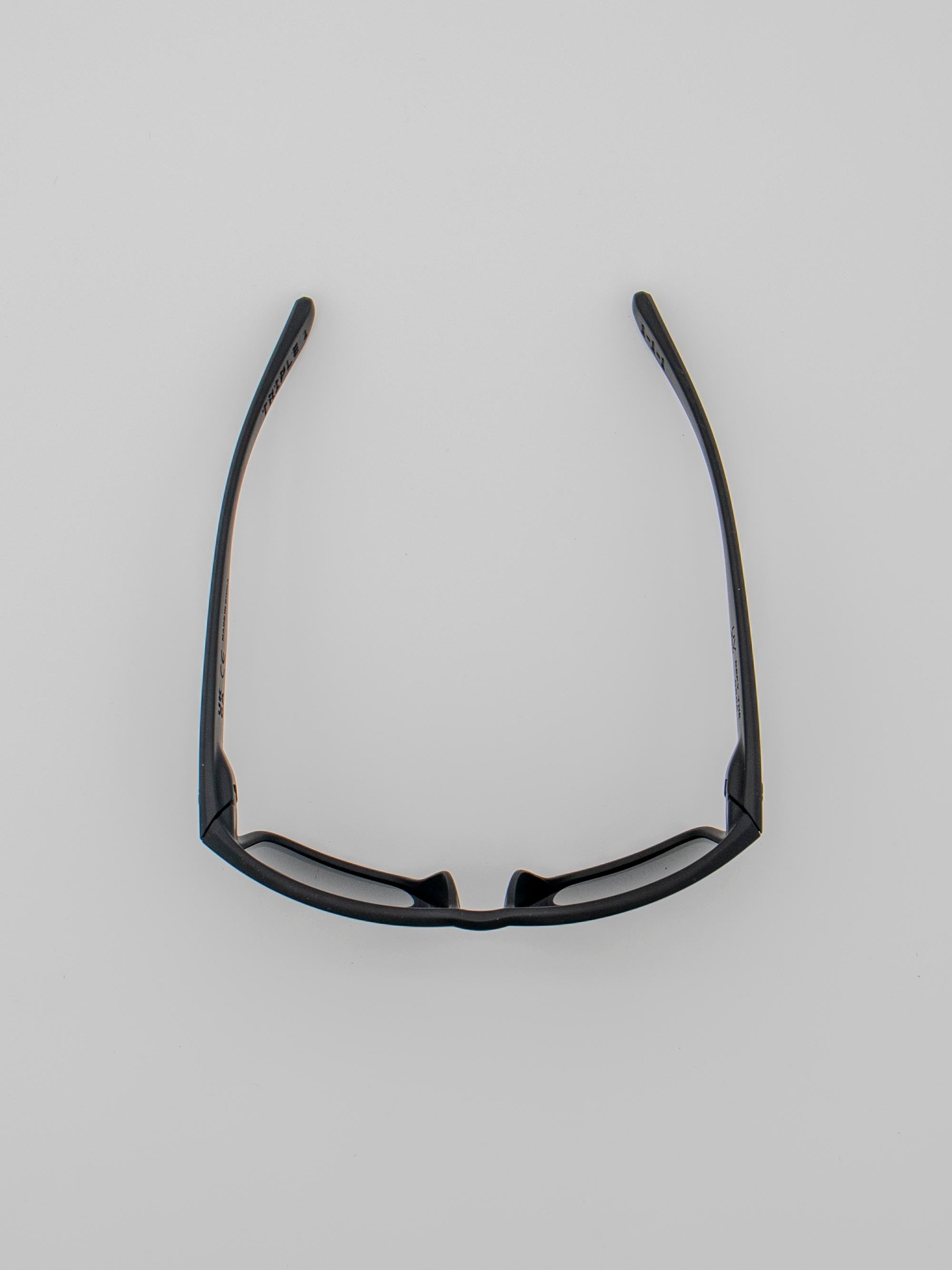 ORDA Triple 1 – Black Velo Grip Frame with Black Haze Chromo Vue™ Lens Sunglasses