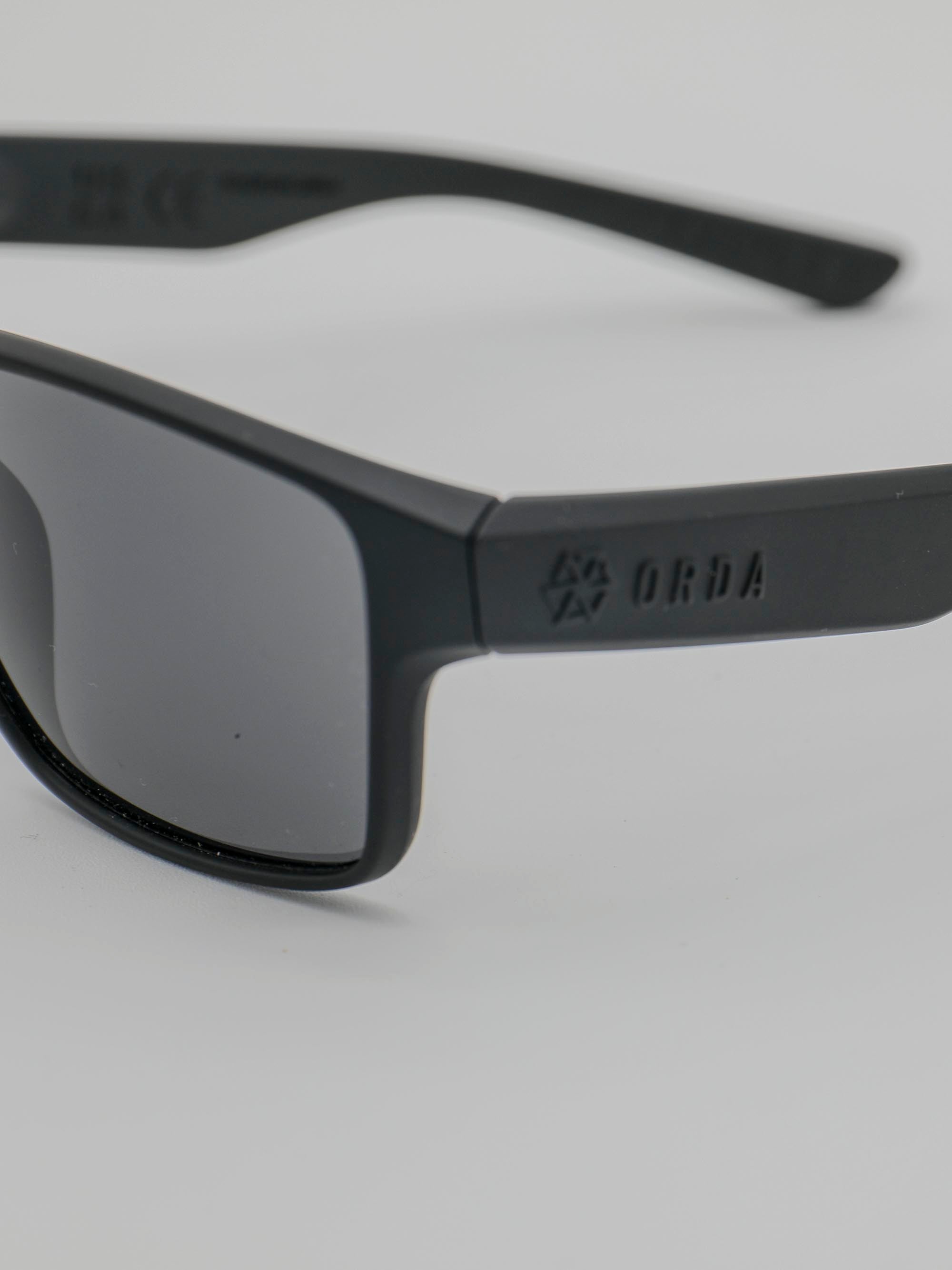 ORDA Triple 1 – Black Velo Grip Frame with Black Haze Chromo Vue™ Lens Sunglasses