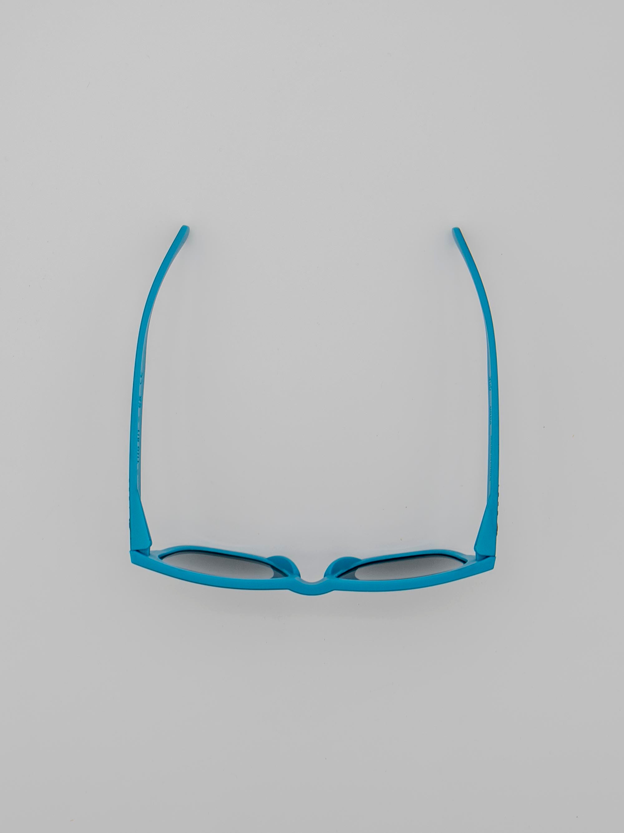 ORDA The MT – Black Outer / Blue Inner Two Tone Lux Frame with Mirrored Blue Chromo Vue™ Lens Sunglasses