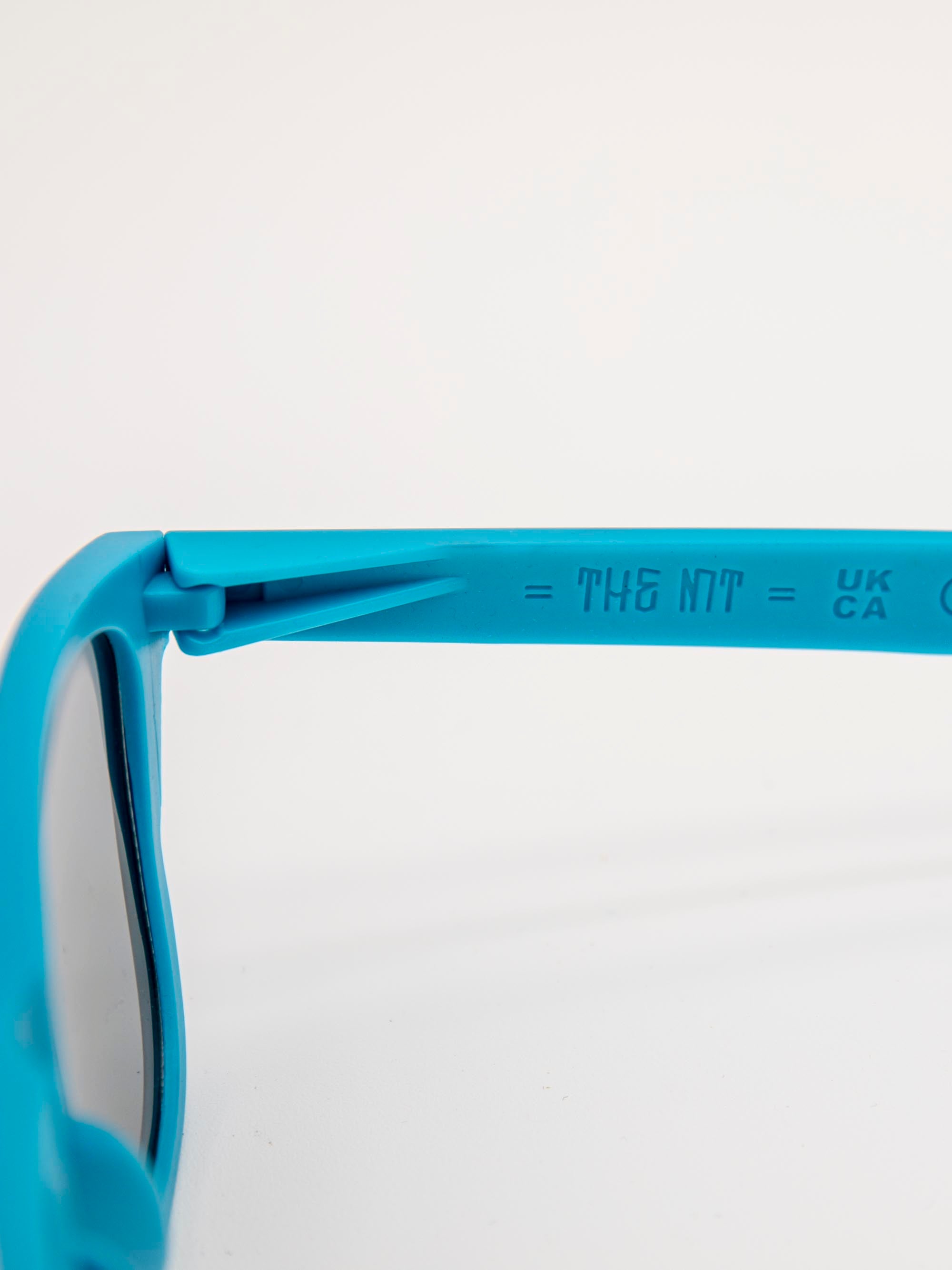 ORDA The MT – Black Outer / Blue Inner Two Tone Lux Frame with Mirrored Blue Chromo Vue™ Lens Sunglasses