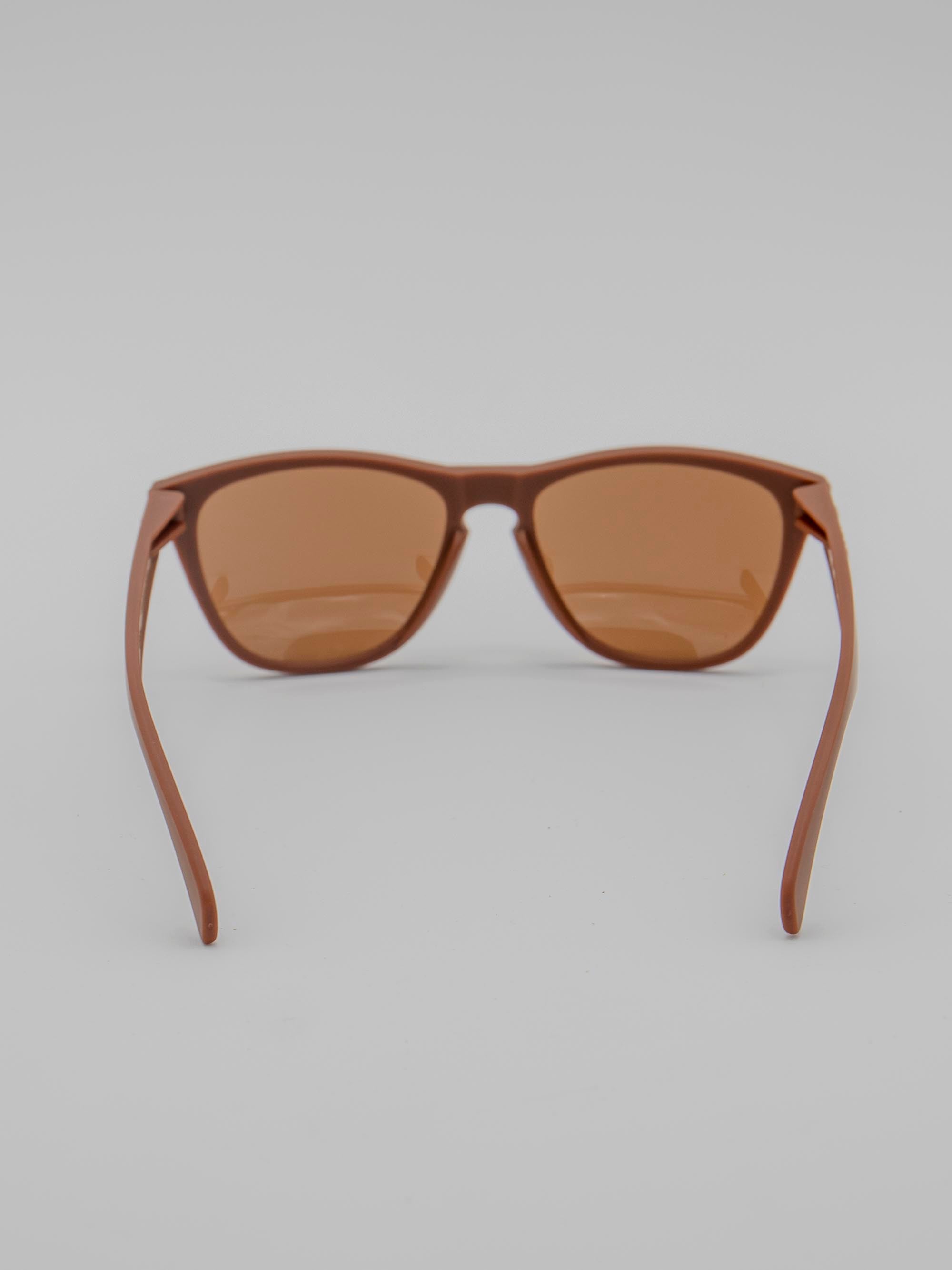 ORDA The MT – Brown Velo Grip Frame with Root Brown Chromo Vue™ Lens Sunglasses
