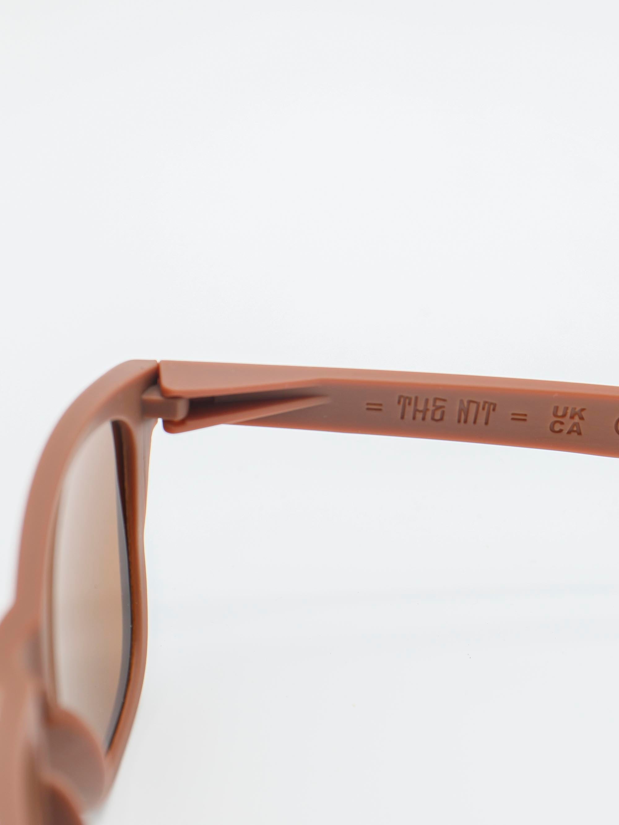 ORDA The MT – Brown Velo Grip Frame with Root Brown Chromo Vue™ Lens Sunglasses