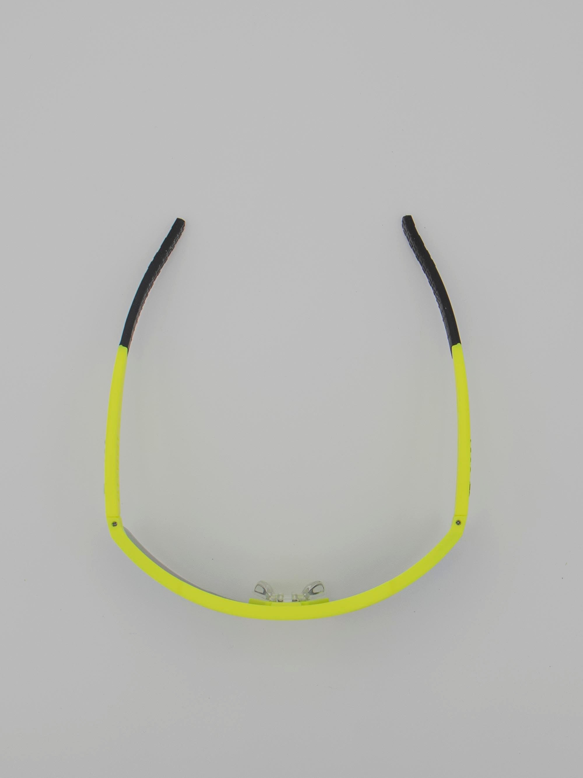 ORDA Benni – Fluro Yellow Velo Grip Frame with Revo Red/Orange Chromo Vue™ Lens Sunglasses