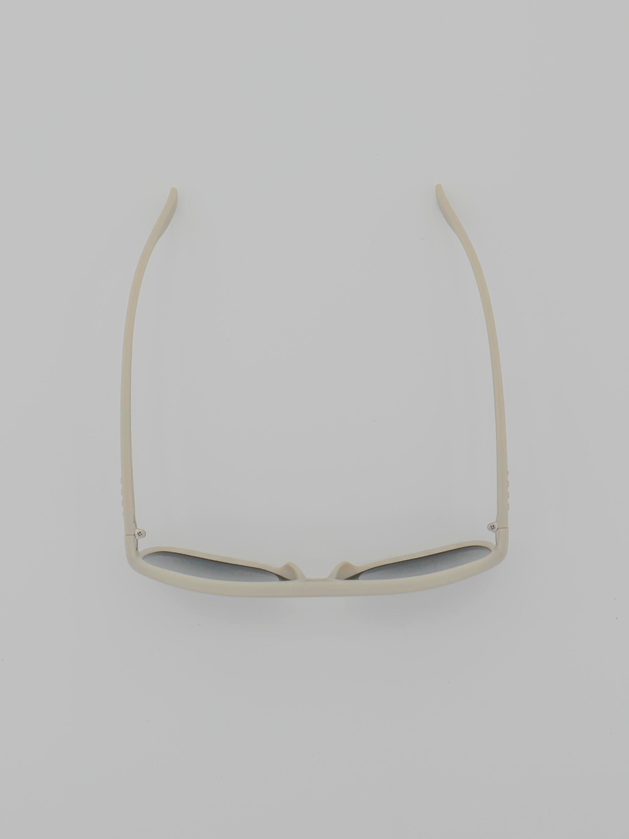 ORDA Leftside – Grey Velo Grip Frame with Black Haze Chromo Vue™ Lens Sunglasses