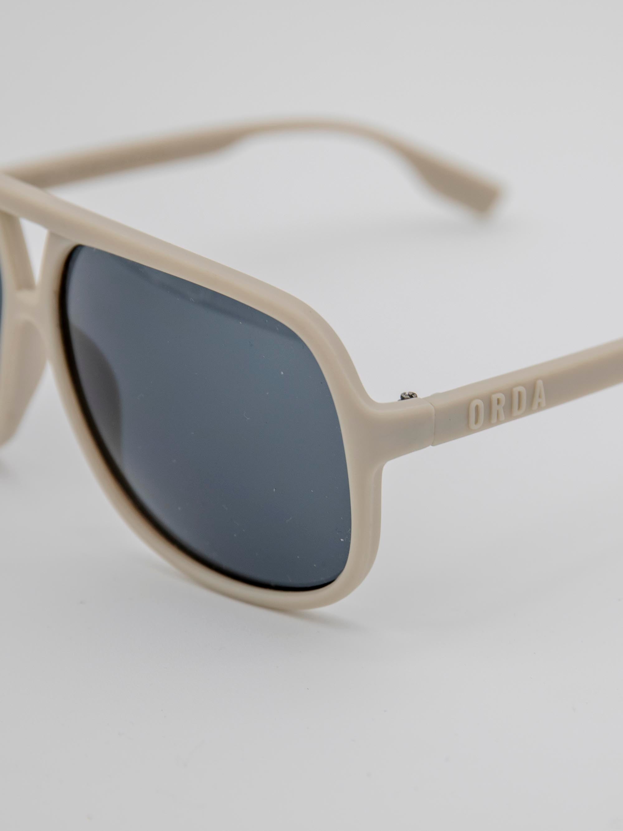 ORDA Leftside – Grey Velo Grip Frame with Black Haze Chromo Vue™ Lens Sunglasses