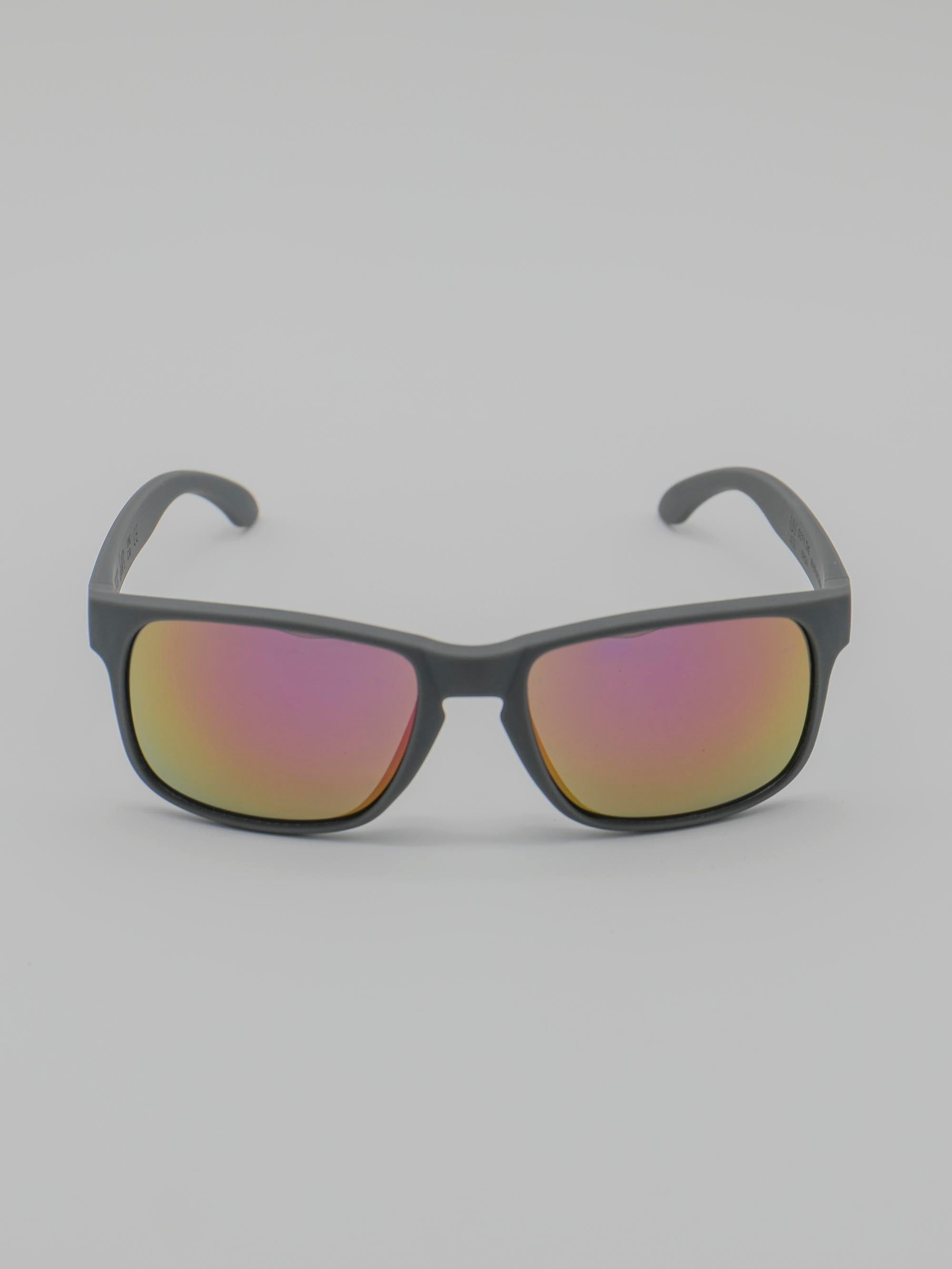 ORDA Jesse Jude – Grey Velo Grip Frame with Mirrored Purple Chromo Vue™ Lens Sunglasses