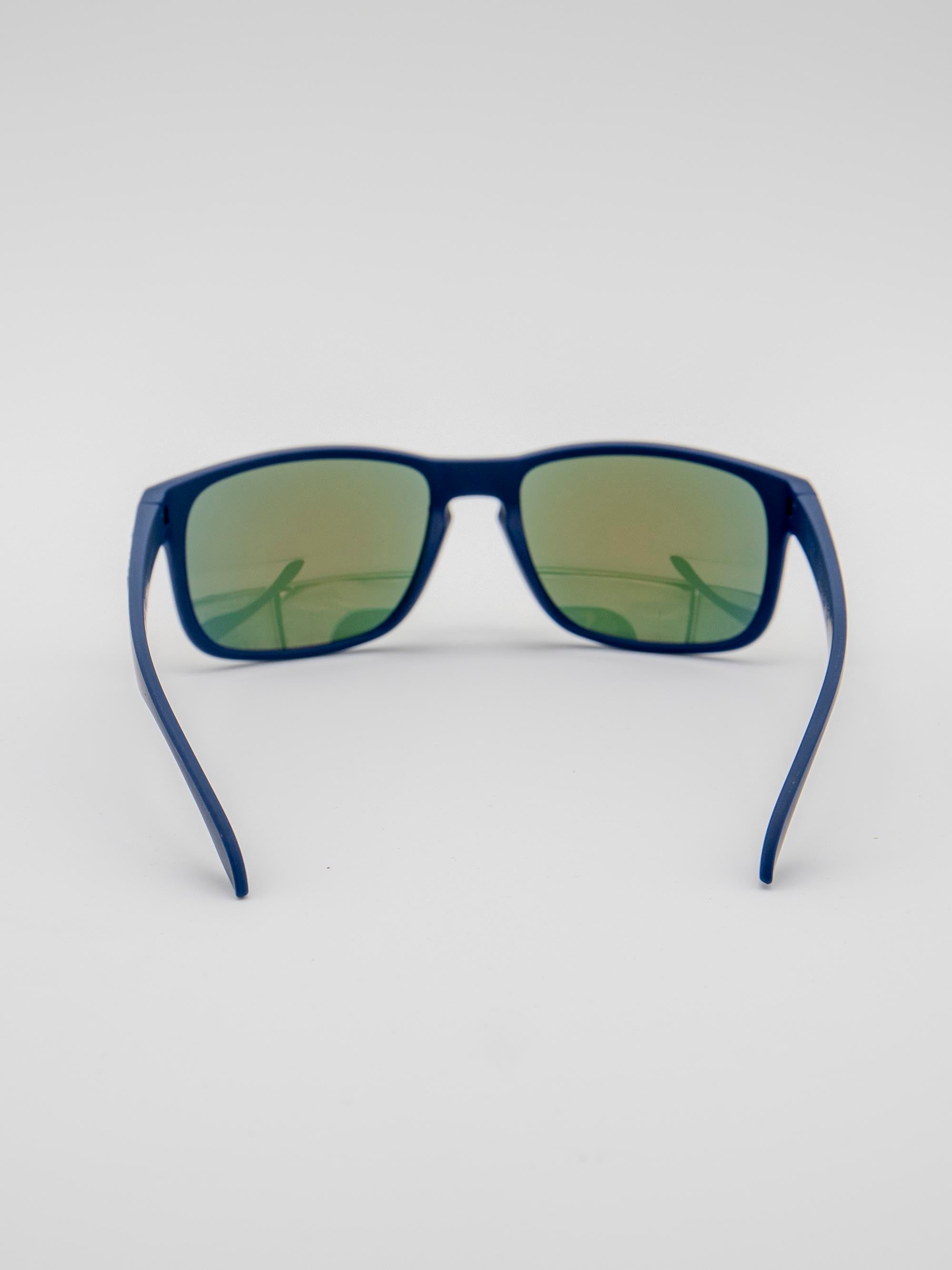 ORDA Jesse Jude – Navy Velo Grip Frame with Mirrored Orange/Red Chromo Vue™ Lens Sunglasses
