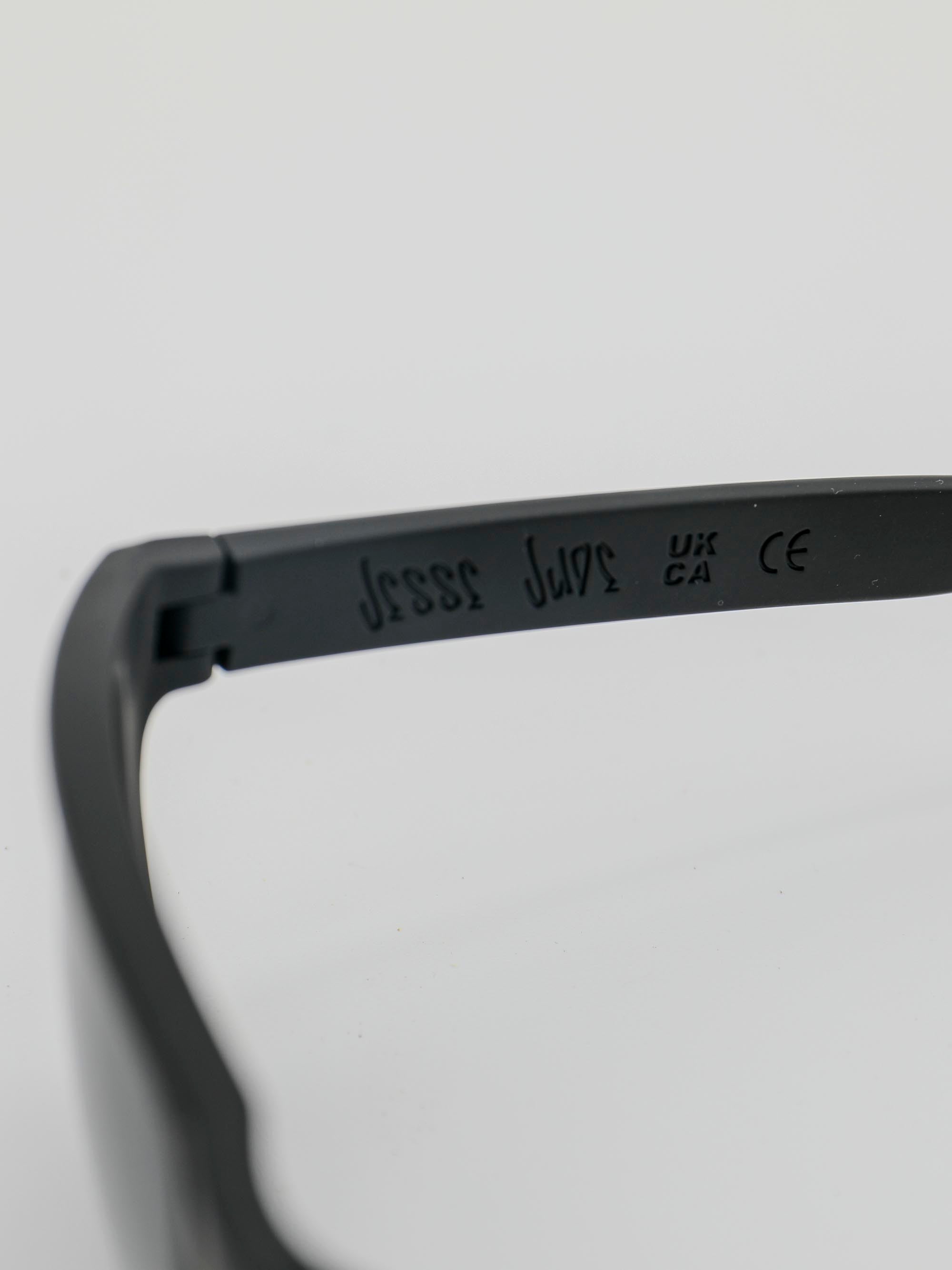 ORDA Jesse Jude – Black Velo Grip Frame with Black Haze Chromo Vue™ Lens Sunglasses