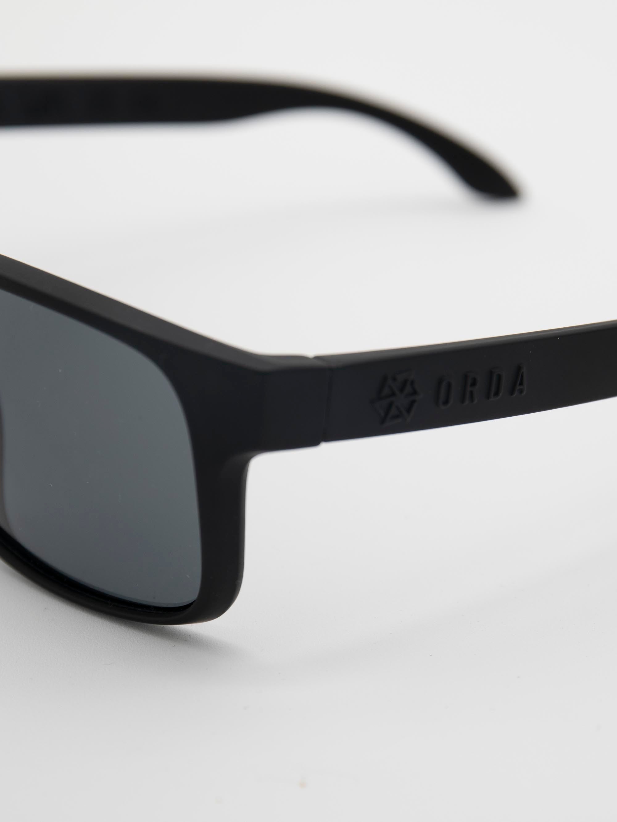 ORDA Jesse Jude – Black Velo Grip Frame with Black Haze Chromo Vue™ Lens Sunglasses