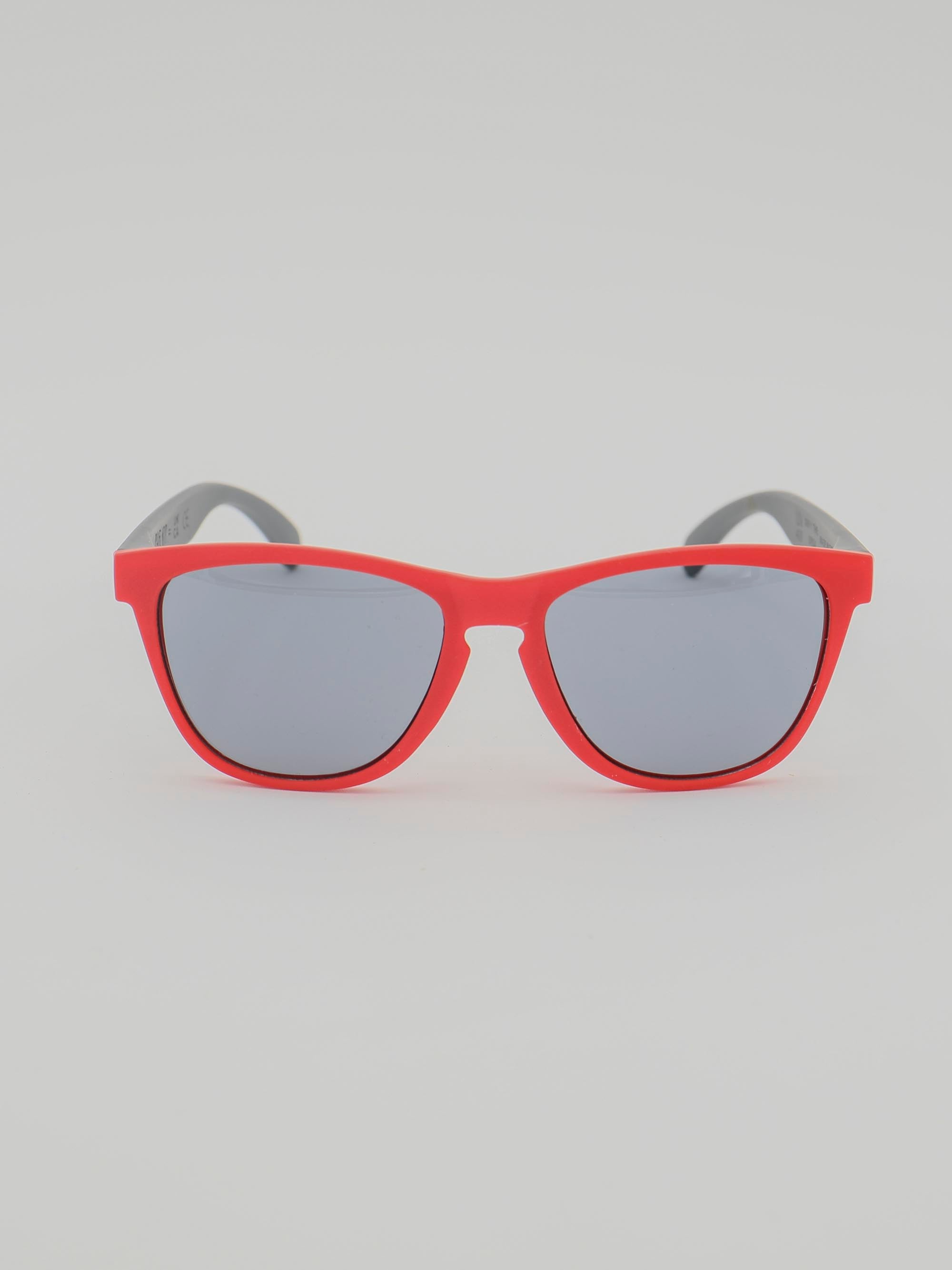ORDA The MT – Grey / Red Velo Grip Frame with Smoke Black Chromo Vue™ Lens Sunglasses